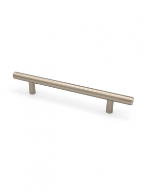 Modern Bar Pull - 128 mm - Brushed Satin Nickel