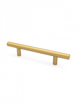 Modern Bar Pull - 96 mm - Satin Gold