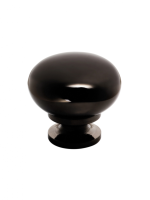 Volta Classic Knob - 32 mm - Black Nickel