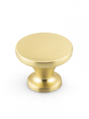 Mesa Contemporary Knob - 37 mm - Brushed Brass