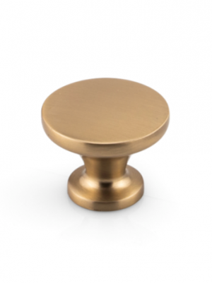 Mesa Contemporary Knob - 37 mm - Gold Champagne