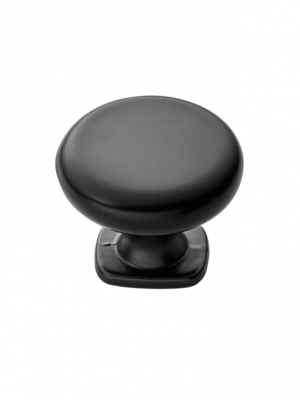 Claremont Transitional Knob - 34 mm - Matte Black