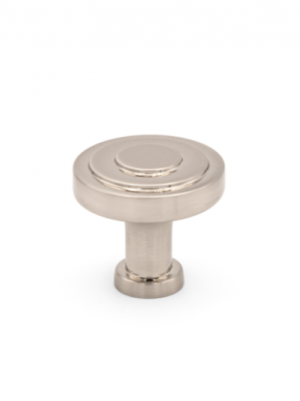 Centro Modern Knob - 32 mm - Brushed Satin Nickel