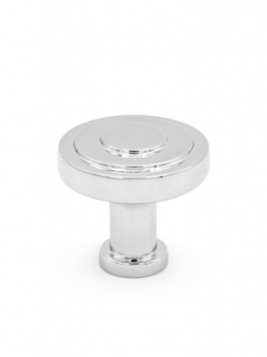 Centro Modern Knob - 32 mm - Polished Chrome