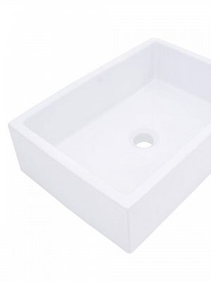 Kasu-DL Top Rest Ceramic Vanity Sink (Retail price of $208) - 1 available